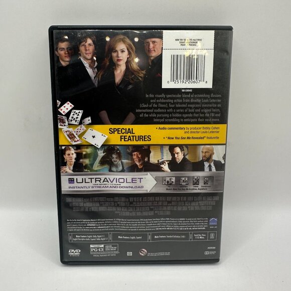 Now You See Me DVD PG13 Summit - Picture 3 of 4